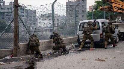 לוחמי צה"ל בעזה. | דו"צ