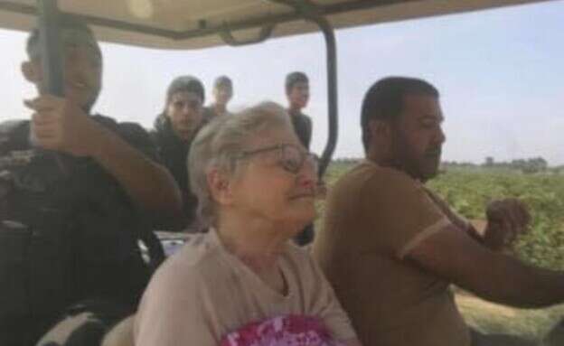 יפה אדר בעת החטיפה מביתה בניר עוז. יפה אדר בעת החטיפה מביתה בניר עוז.