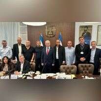 ראשי הרשויות בדרום בפגישתם עם נתניהו, היום. | דוברות רה"מ