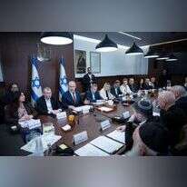 ישיבת הממשלה. | יונתן זינדל, פלאש 90