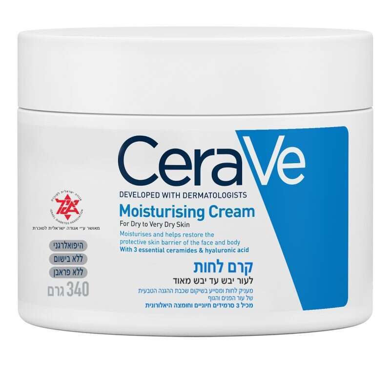 סרווה -קרם לחות לעור יבש עד יבש מאוד, מחיר 99.90 שקלים. | מוטי פייבשן