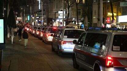 משטרה אוסטרית בווינה. | אסקין קייגן/אנאדולו, דרך גטי אימג'ס