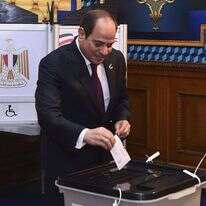 א־סיסי מצביע, השבוע. | איי.פי