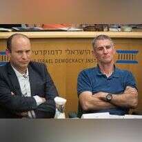 יאיר גולן ונפתלי בנט. 2019. | יונתן זינדל, פלאש 90