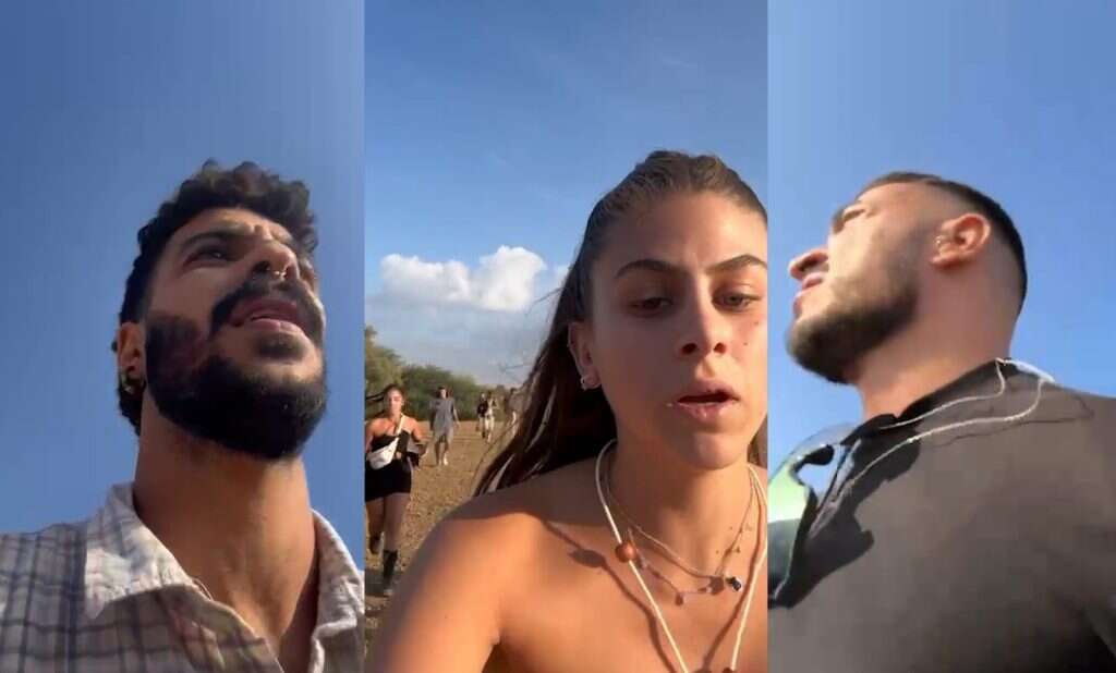 תיעוד עצמי של הנרצחים מהמסיבה ברעים, מתוך הסרט NOVA#. | באדיבות יח"צ YES