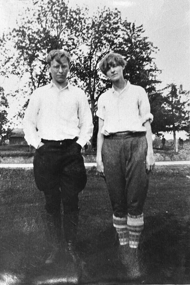 בעזרת קשריה עם גרינג, מילדרד סידרה לארוויד עבודה באיסוף מודיעין. בני הזוג הרנק. התמונה באדיבות משפחת דונר