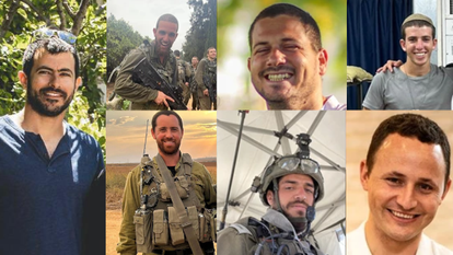 נופלי הישיבה התיכונית בקריית ארבע. | דובר צה"ל