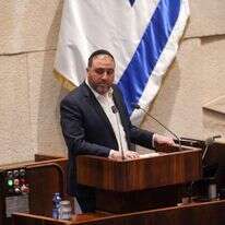 שר הפנים משה ארבל במליאת הכנסת. | דני שם טוב, דוברות הכנסת