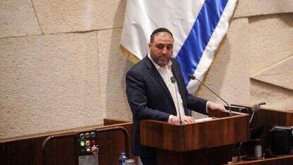 שר הפנים משה ארבל במליאת הכנסת. | דני שם טוב, דוברות הכנסת