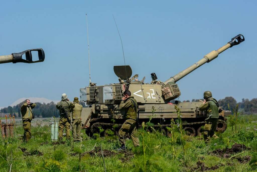 חיילי מילואים בתרגיל ברמת הגולן. | מיכאל גלעדי, פלאש 90