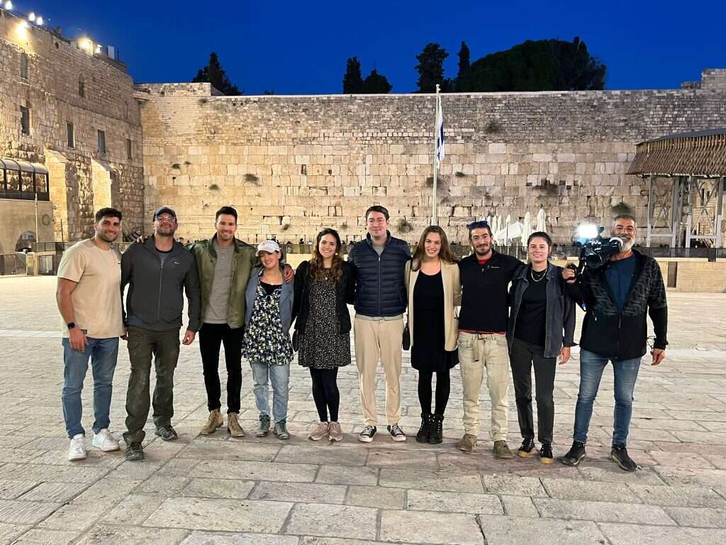 מייקל רפפורט בביקור בארץ. | אוריאל דיסון