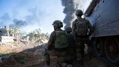 כוחות אוגדה 98 בחאן יונס. | דובר צה"ל