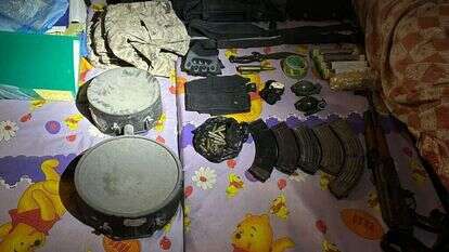 אמל"ח שאיתרו הכוחות בתוך בובות משחק של ילדים ברצועה. | דובר צה"ל אמל"ח שאיתרו הכוחות בתוך בובות משחק של ילדים ברצועה. | דובר צה"ל