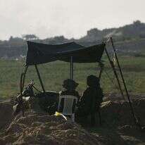 המערב מצפה שנאפשר ליריב הרצחני לנצח. שמירה בעזה. | גטי אימג'ס