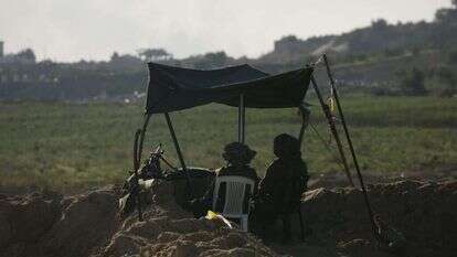 המערב מצפה שנאפשר ליריב הרצחני לנצח. שמירה בעזה. | גטי אימג'ס