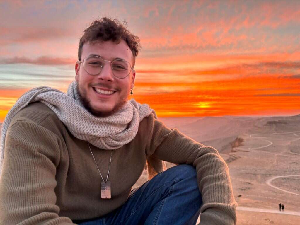 יואב פינטו, מנהל הכפר בסופה. | באדיבות המצולם