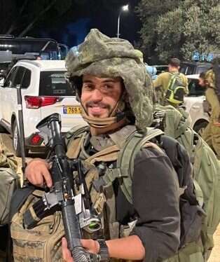 אמיר רוטשילד במהלך שירות המילואים. | באדיבות המצולם