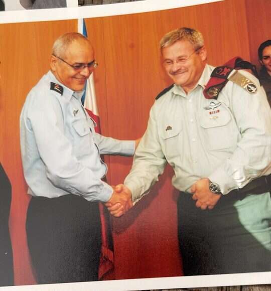 ישראל זיו בשירותו הצבאי. | באדיבות המצולם