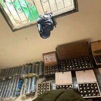 אמצעי הלחימה שאותרו בח'אן יונס. | דובר צה"ל