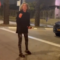 מסך מתוך הסרטון כפי שפורסם ב-X של דניאל עמרם.