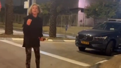 מסך מתוך הסרטון כפי שפורסם ב-X של דניאל עמרם.