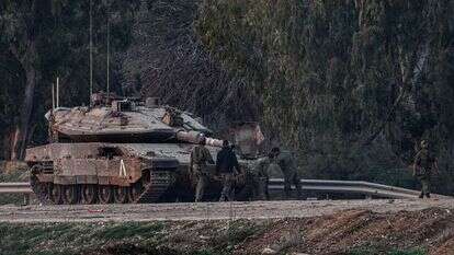 כוחות צה"ל ברצועת עזה, אתמול. | פלאש 90