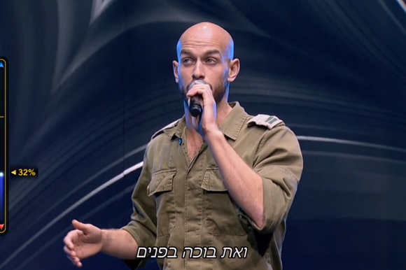 שאול גרינגליק ז"ל במהלך האודישן שלו ל"כוכב הבא". | מסך מתוך האודישן שעלה לאתר קשת 12.