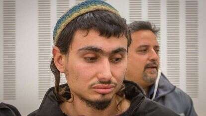 אביעד פריג'ה במהלך הדיון בבית המשפט. | פלאש 90