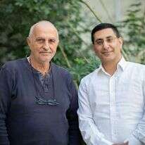 הרב דוד מנחם ושם טוב לוי. | אריק מרמור