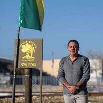 תא"ל במיל' יואלי אור בבסיס האימונים של חטיבת גולני, השבוע. | אביטל הירש