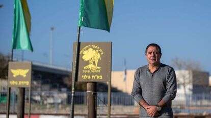 תא"ל במיל' יואלי אור בבסיס האימונים של חטיבת גולני, השבוע. | אביטל הירש