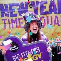 חזרות לקראת חגיגות השנה החדשה 2024 בכיכר טיימס בניו-יורק. | AFP