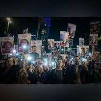 עצרת הקוראת לשחרור החטופים. | אבשלום ששוני, פלאש90