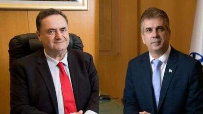 ישראל כץ ואלי כהן. צילומים: נעם ריבקין פנטון - פלאש 90, שריה דיאמנט