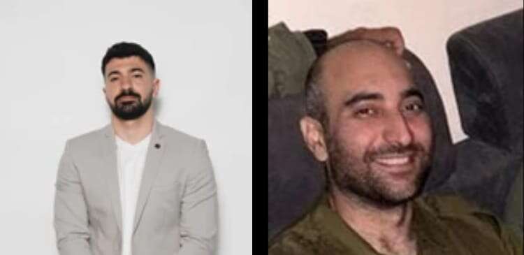 אלירז גבאי וליאב סעדה הי"ד. צילומים: אתר צה"ל