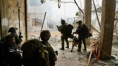 לוחמי צוות הקרב של חטיבת הצנחנים ברצועת עזה. | דובר צה"ל לוחמי צוות הקרב של חטיבת הצנחנים ברצועת עזה. | דובר צה"ל