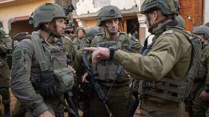 הרמטכ"ל רא"ל הרצוי הלוי בעזה. | דובר צה"ל