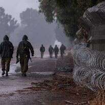 חיילים בגבול הצפון, בגשם. | אייל מרגולין, פלאש 90