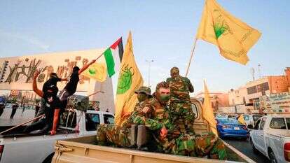 גדודי חזבאללה בעיראק | AFP גדודי חזבאללה בעיראק | AFP