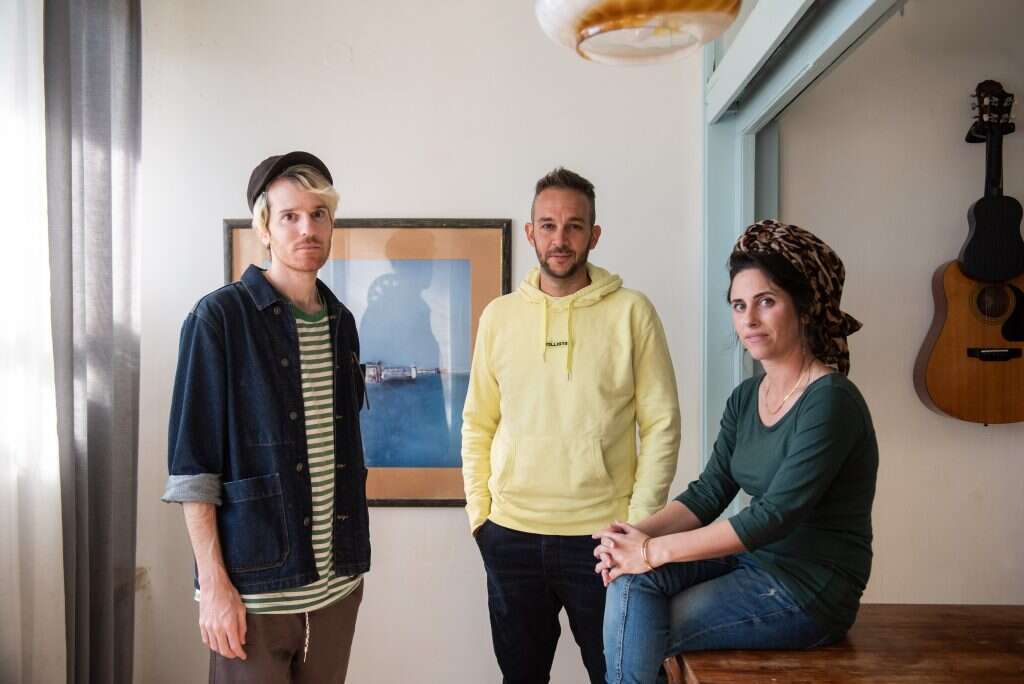 מנוי במחיר פלאפל. קבליק, מתיאס קלדס ועומר לוז. | אביטל הירש