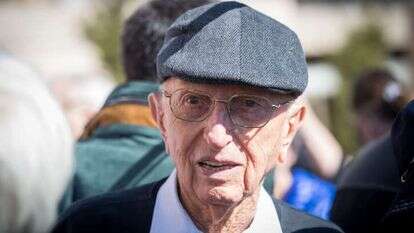 צבי זמיר, 2018. | יונתן זינדל, פלאש 90