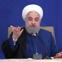 "ישנן שעות שבהן גמישות הירואית נעלה על ג'יהאד". נשיא איראן לשעבר חסן רוחאני. | איי,אף,פי