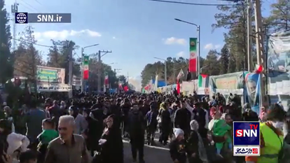 הפיצוצים באיראן. | מסך מתוך SNN