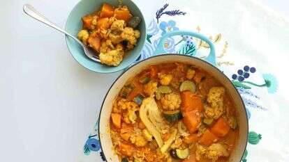 ירקות בקארי. | אפרת ליכטנשטט