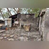 בית שרוף בניר עוז. | בעז זלמנוביץ