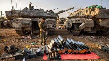 כוחות צה"ל בגבול עזה, השבוע. | יונתן זינדל, פלאש 90