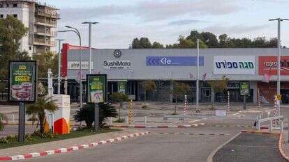 מתחם ביג הנטוש בכניסה לעיר שדרות, השבוע. | יוסי אלוני