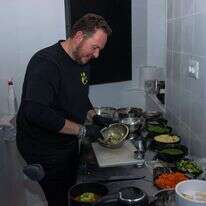 לוקה גרמטיקו במעדת "פיאוטו" האיטלקית. | Federica Valabrega for The Washington Post