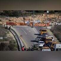 זירת פיגוע הירי בבנימין שבו נרצח תושב מזרח ירושלים. | פלאש 90