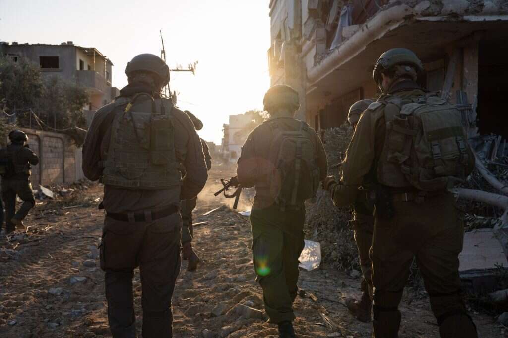 לוחמי צה"ל פועלים ברצועת עזה. | דובר צה"ל